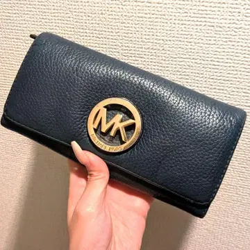 Michael Kors 네이비 장지갑