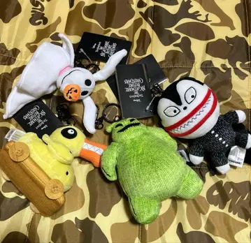 나이트메어 4개 부기 제로 덕 뱀파이어 봉제 인형 키링