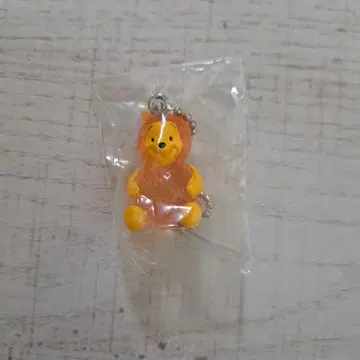 곰돌이 푸 인형옷 볼체인 귤 후르츠 클리어 미개봉 새상품