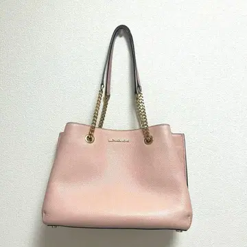 MICHAEL KORS 핑크 토트백