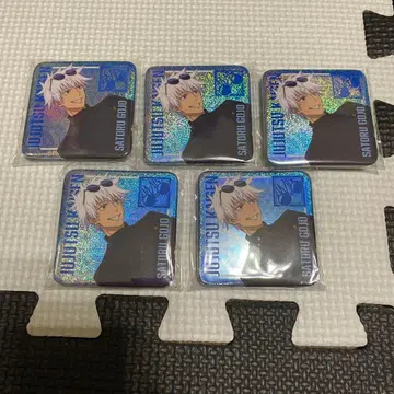 주술회전 고죠 사토루 캔뱃지