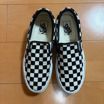 VANS 체커 패턴 슬립온