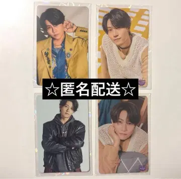 timelesz 하시모토 쇼세이 하라 요시타카 트레이딩 카드 컴프 세트