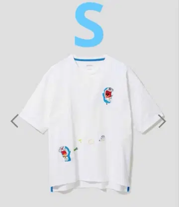 미사용 새상품 그라니프 도라에몽 패닉 빅 실루엣 T셔츠