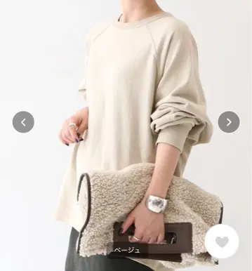 Champion SLOBE 별주 래글런 빅 맨투맨