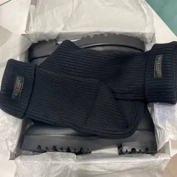 블루 레이블 롱 니트 부츠 LL 사이즈 미사용 새상품 즉시 완판 인기