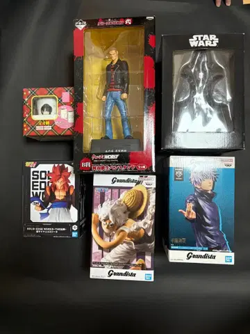 피규어 등 6점 묶음 판매