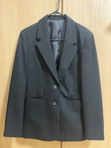 무신사 스탠다드 블랙 테일러드 자켓 XS