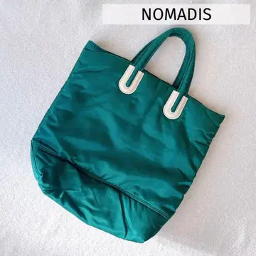 NOMADIS 토트백 나일론 그린 노마디스