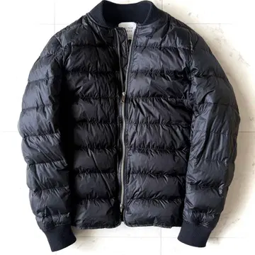 컨디션 최상 유나이티드 도쿄 다운 블루종 블랙 라이트 다운 자켓