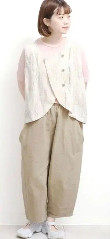 tumugu 츠무구 브로큰 트윌 팅커 팬츠 8부장