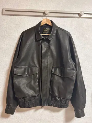 BEAMS HEART 가죽 자켓