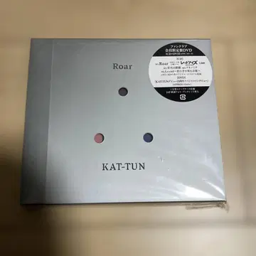 kat-tun Roar 팬클럽 한정판 CD+DVD