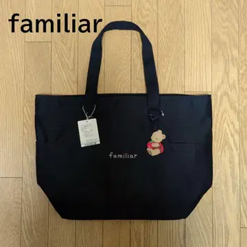 familiar 마더백 빨간색 체크 대용량