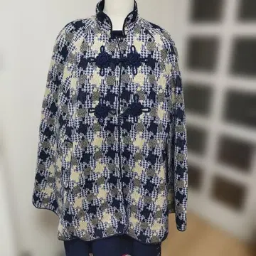 핸드메이드 안감 부착 망토