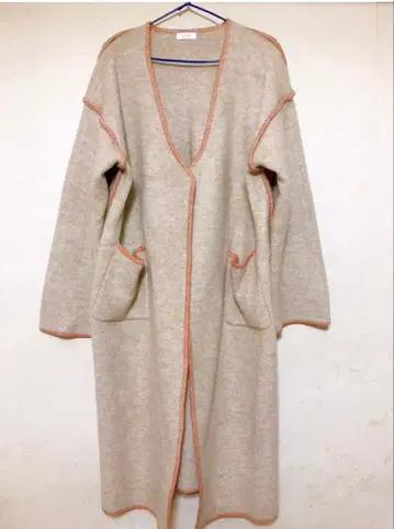 로리즈팜 니트 링킹 롱 가디건