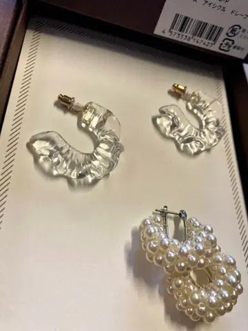 HARIO 하리오 귀걸이 아이시클 드레이프