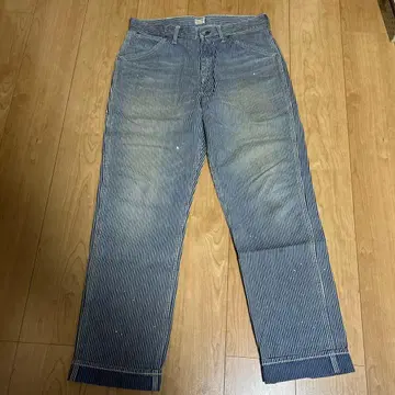 GLORYBOUND 스트라이프 스트레이트 데님