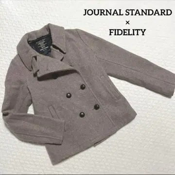 [ 저널 스탠다드 x FIDELITY ] 피 코트 모카 [ 익명 배송 ]