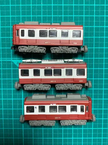 B 트레인 쇼티 케이큐 800형 구 도색 사양 3량 세트