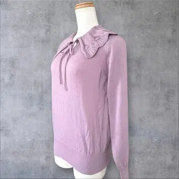 새상품급 슬로브 이에나 DIVE 카라 부착 풀오버