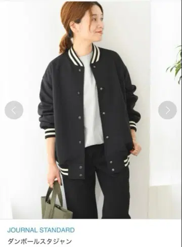 정가 17,600엔 JOURNAL STANDARD 종이상자 바시티 자켓