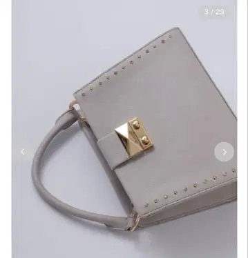 CELFORD 비쥬 스터드 핸드백