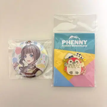 프로세카 모치즈키 호나미 피닉스 원더랜드 캔뱃지 핀 배지 2개 세트