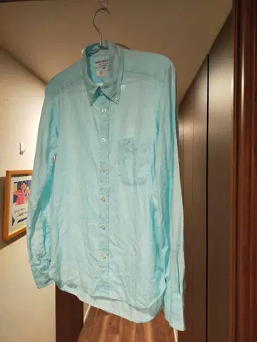 James Mortimer 아이리쉬 린넨 긴팔 셔츠 36