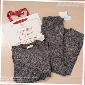 [ gelato pique homme ] 룸웨어 샵 봉투 세트 그레이