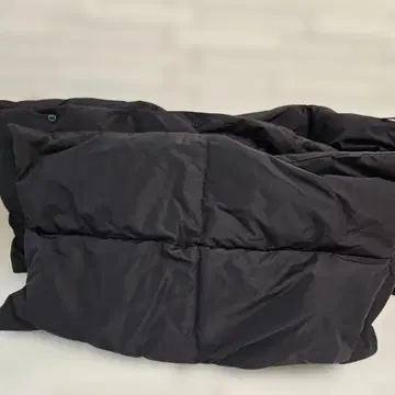 nagonstans 다운 머플러 블랙