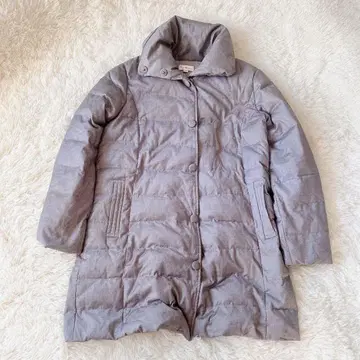 고품질 SWEET MOMMY 다운 코트 아우터 그레이 M 방한 무지