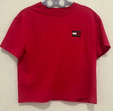 [ 즉시 구매 ] TOMMY JEANS T셔츠 핑크 XS