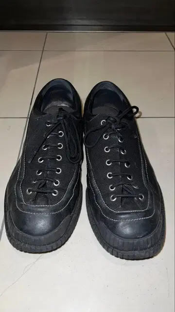 [ 인기 ] CAMPER 캠퍼 가죽 스니커즈 블랙 스티치