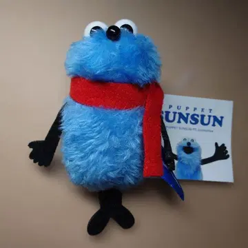 [퍼펫 순순] 봉제 인형 마스코트 winterver 빨간색 머플러