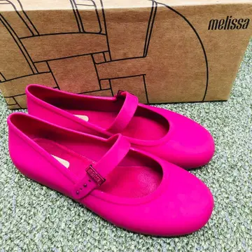 melissa 핑크 플랫슈즈