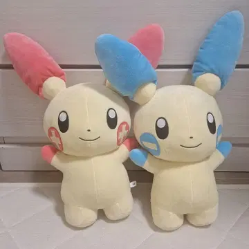 플러스르 마이농 봉제 인형 2체 세트