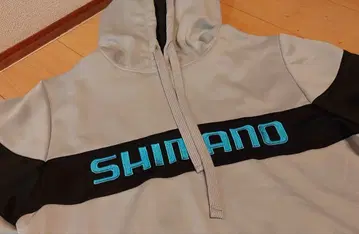SHIMANO 후드 부착 후드티 M
