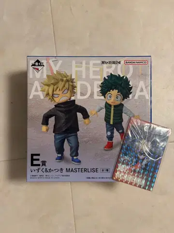 제일복권 나의 히어로 아카데미아 E상 이즈쿠&카츠키 아크릴 거울 카드