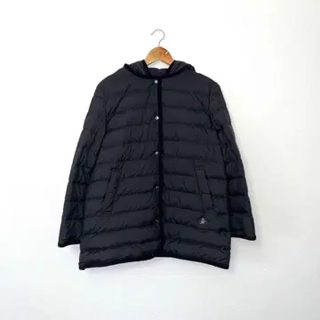 Dessin 다운 자켓 후드 부착 블랙 800FP 뮤라드