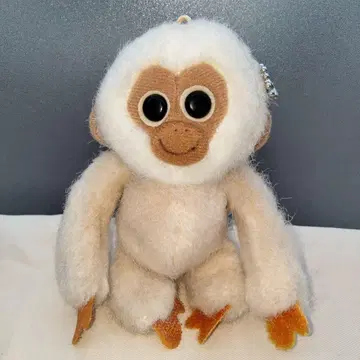 당시 희귀! NAKAJIMA 화이트 원숭이 볼체인 마스코트
