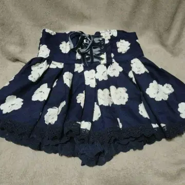 LIZLISA 리즈리사 꽃무늬 미니 스커트 큐롯