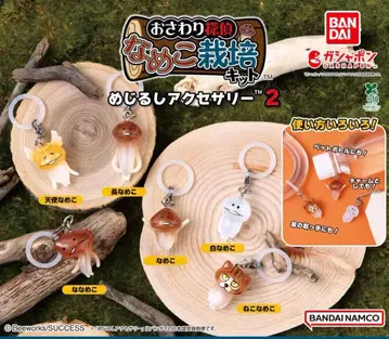 나메코 재배 키트 메지루시 액세서리 2 가챠 전 6종 풀 컴플리트 세트