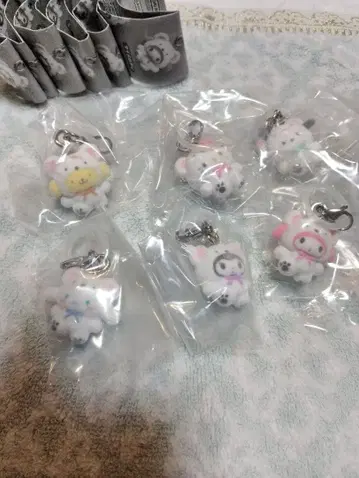 메지루시 액세서리 산리오 캐릭터즈 포근포근 스노우 컴플리트 세트