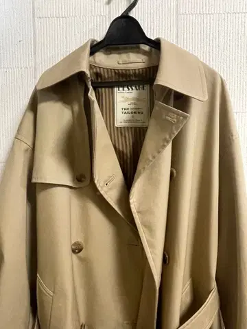 저널 스탠다드 베이지 트렌치코트