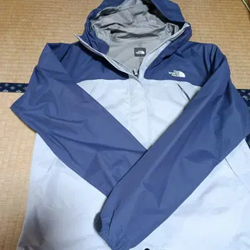 THE NORTH FACE 도트 샷 자켓 우먼 네이비/그레이