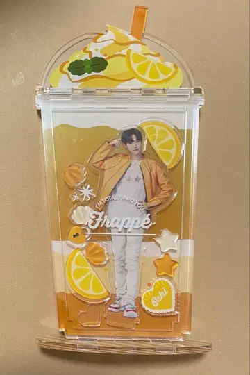 FUKUYA 아크릴 프레임 휘핑 프라페 nctdream 런쥔