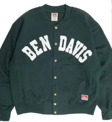 착용 횟수 적음 BEN DAVIS 칼리지 로고 와펜 스타디움 자켓 M