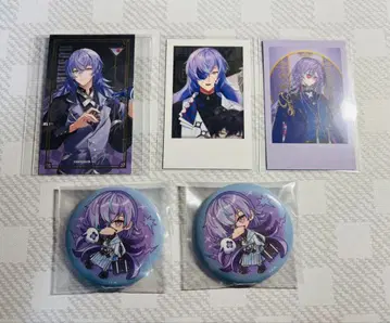 호시미치 쇼 니지산지 캔뱃지 폴라로이드풍 카드