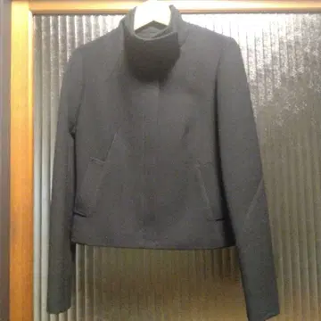 Used CHISONO IO 노카라 블랙 자켓